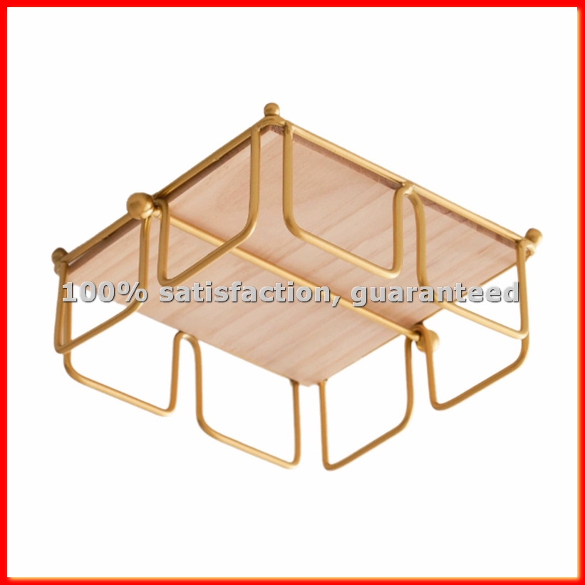 Elegant Decor & Lighting Llc - Modern Napkin Holder with Wooden Base,