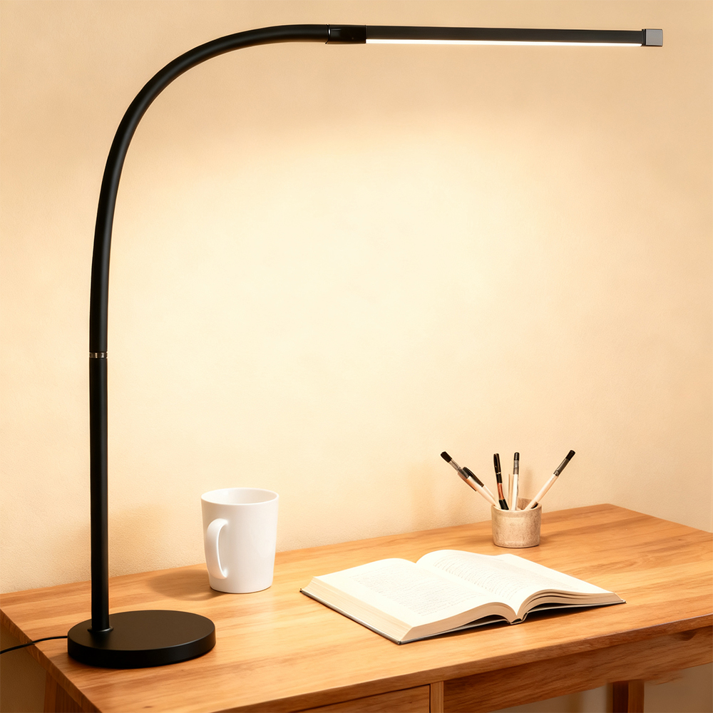 Colour Changing Bulb - Eye-Caring LED Desk Lamp with Base