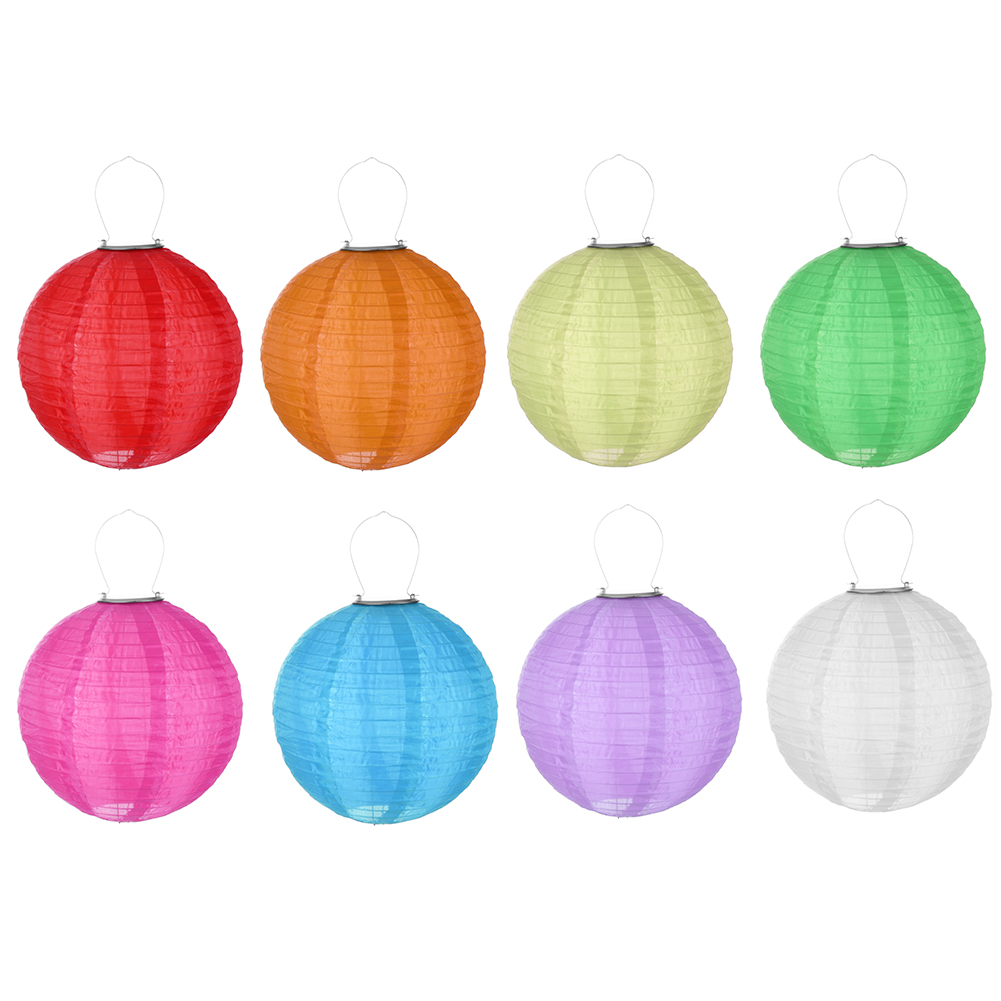 Lantern Paper Solar - LED Solar Cloth Chinese Lantern Festival