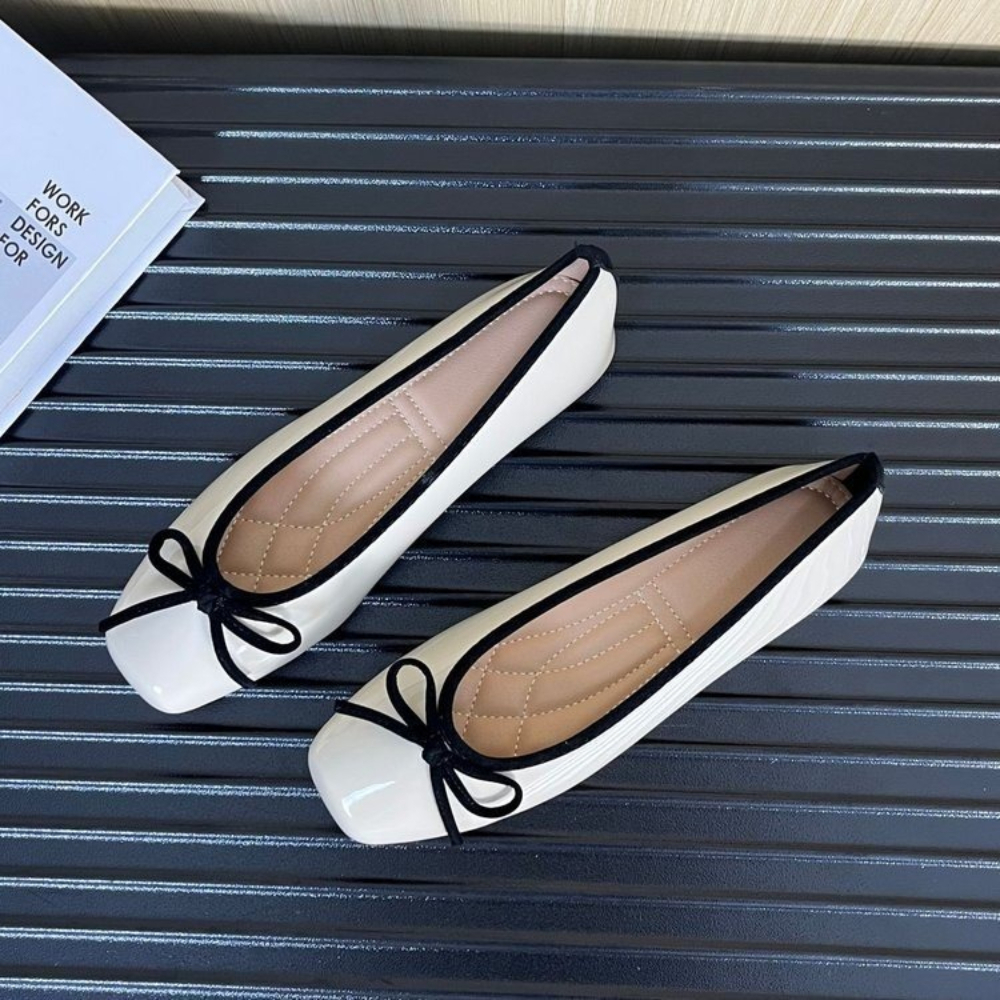 Elegant Decor & Lighting Llc - Women Nude Pink Patent Leather Ballet