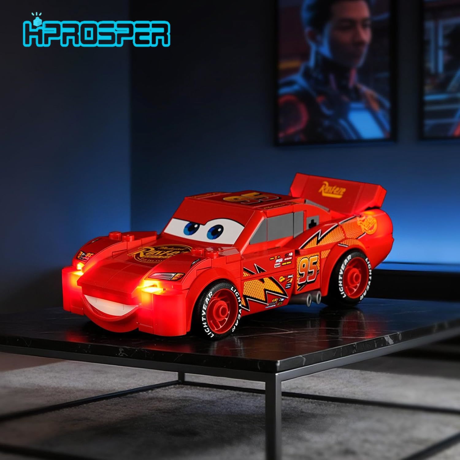 Lighting Mcqueen Decor - HPROSPER 5V LED Light (No Model)