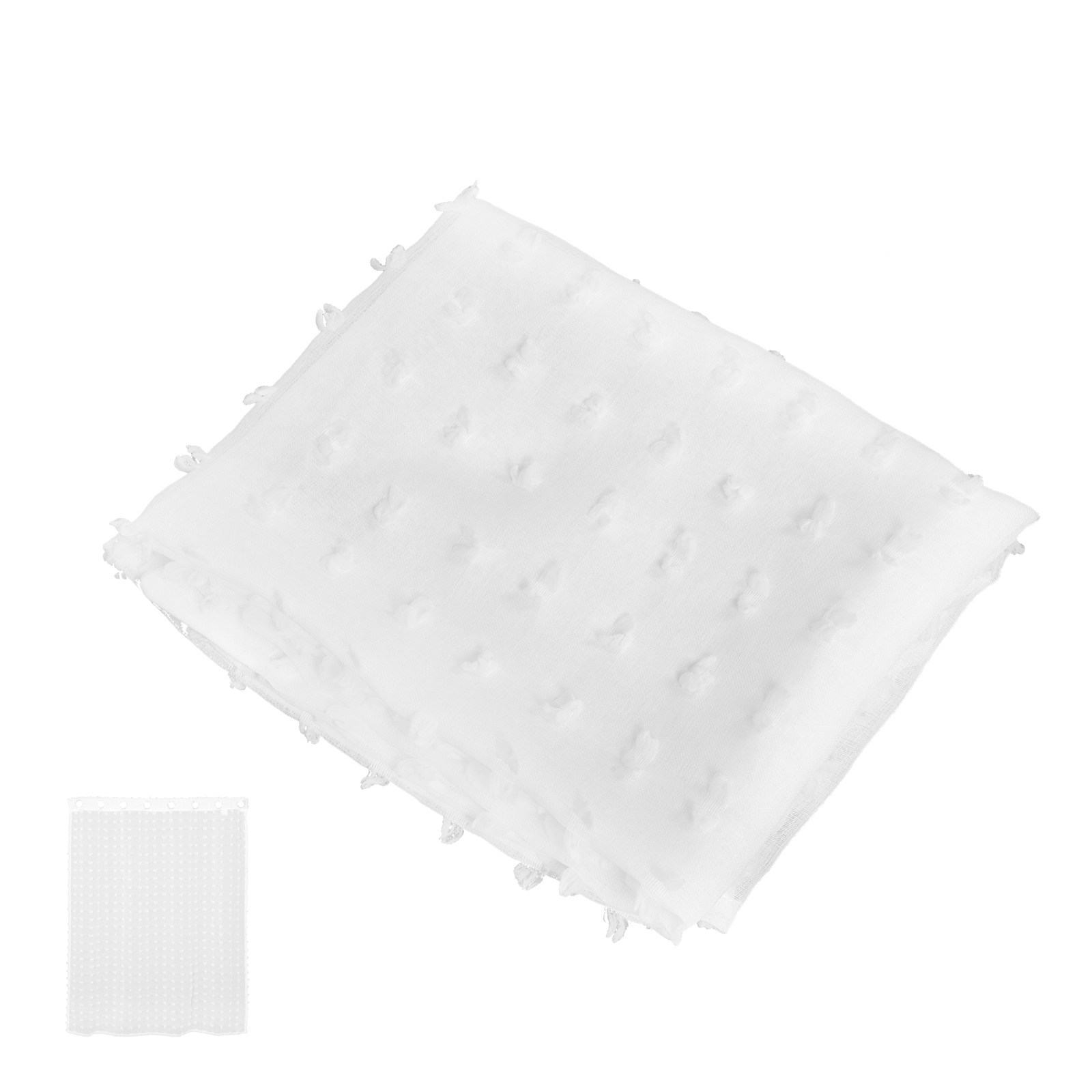 White Sheer Curtain with Dot P - Kitchen Decor Lighting reseña y precio