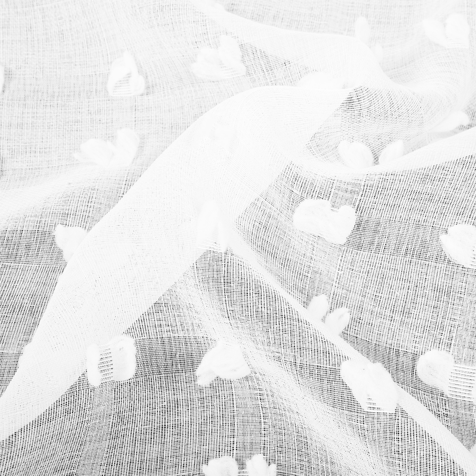 White Sheer Curtain with Dot P - Kitchen Decor Lighting reseña y precio