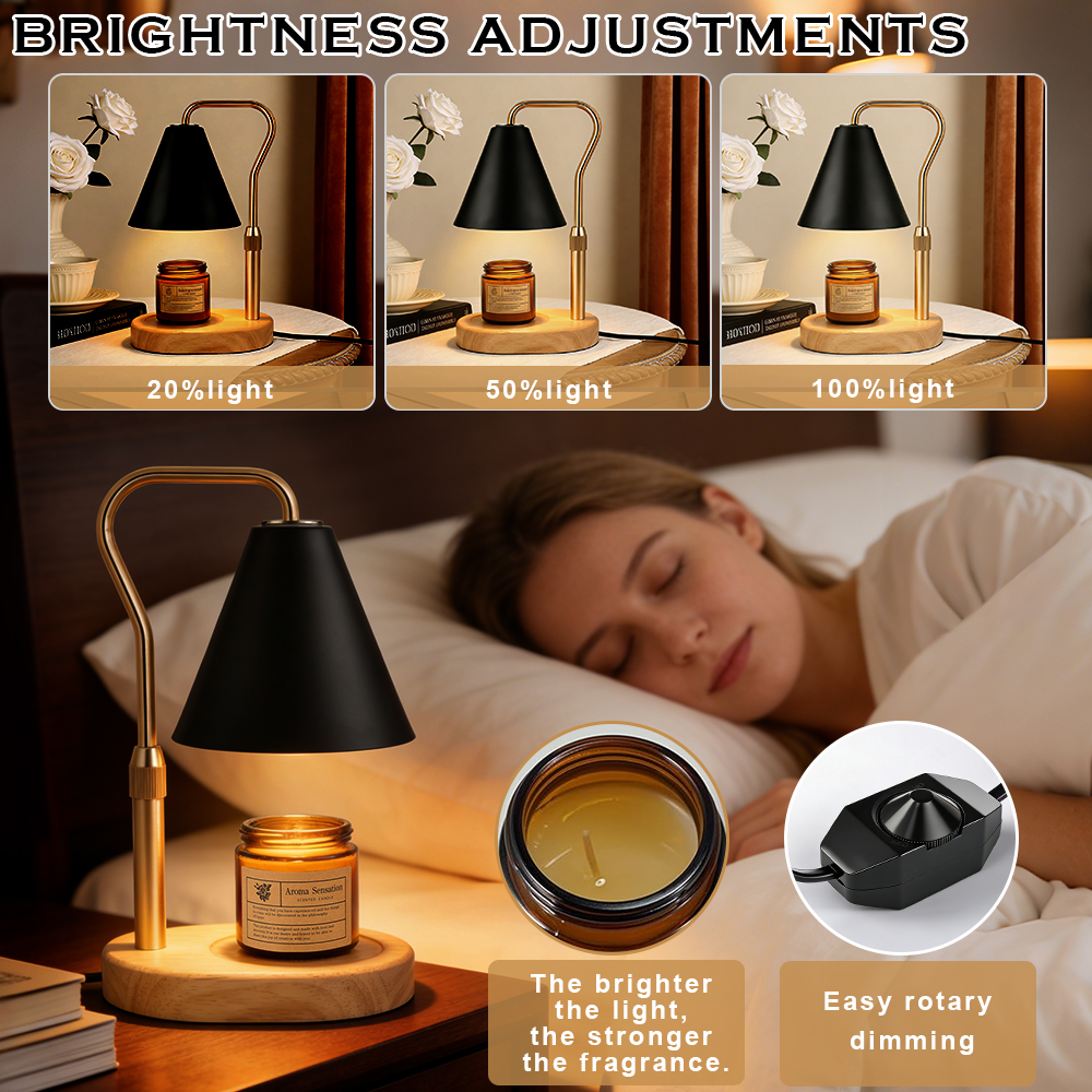Black Candle Warmer Lamp Kitch - Kitchen Decor Lighting reseña y precio