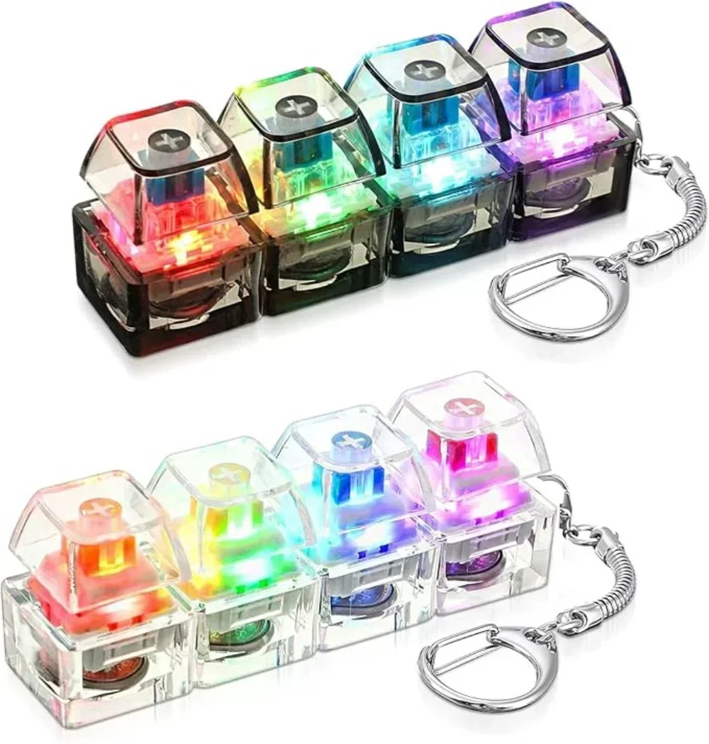 LED Light-Up Keychain Keyboard - Office Lighting Decor reseña y precio
