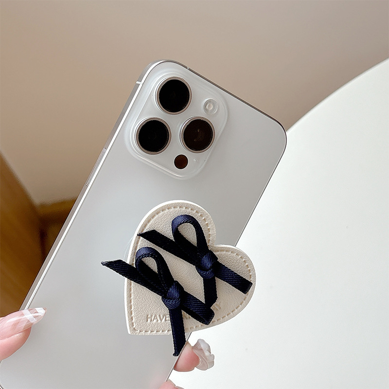 Elegant Bow Heart Phone Grip H - Elegant Decor & Lighting Llc reseña y precio