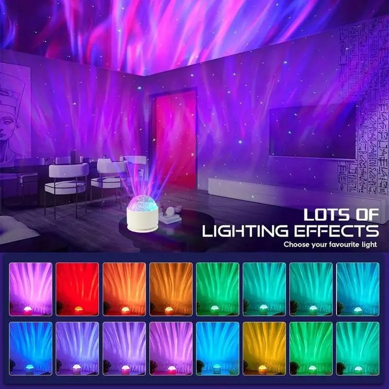 1pcs 2-in-1 Aurora Borealis &  - Bedroom Lighting Decor Ideas reseña y precio