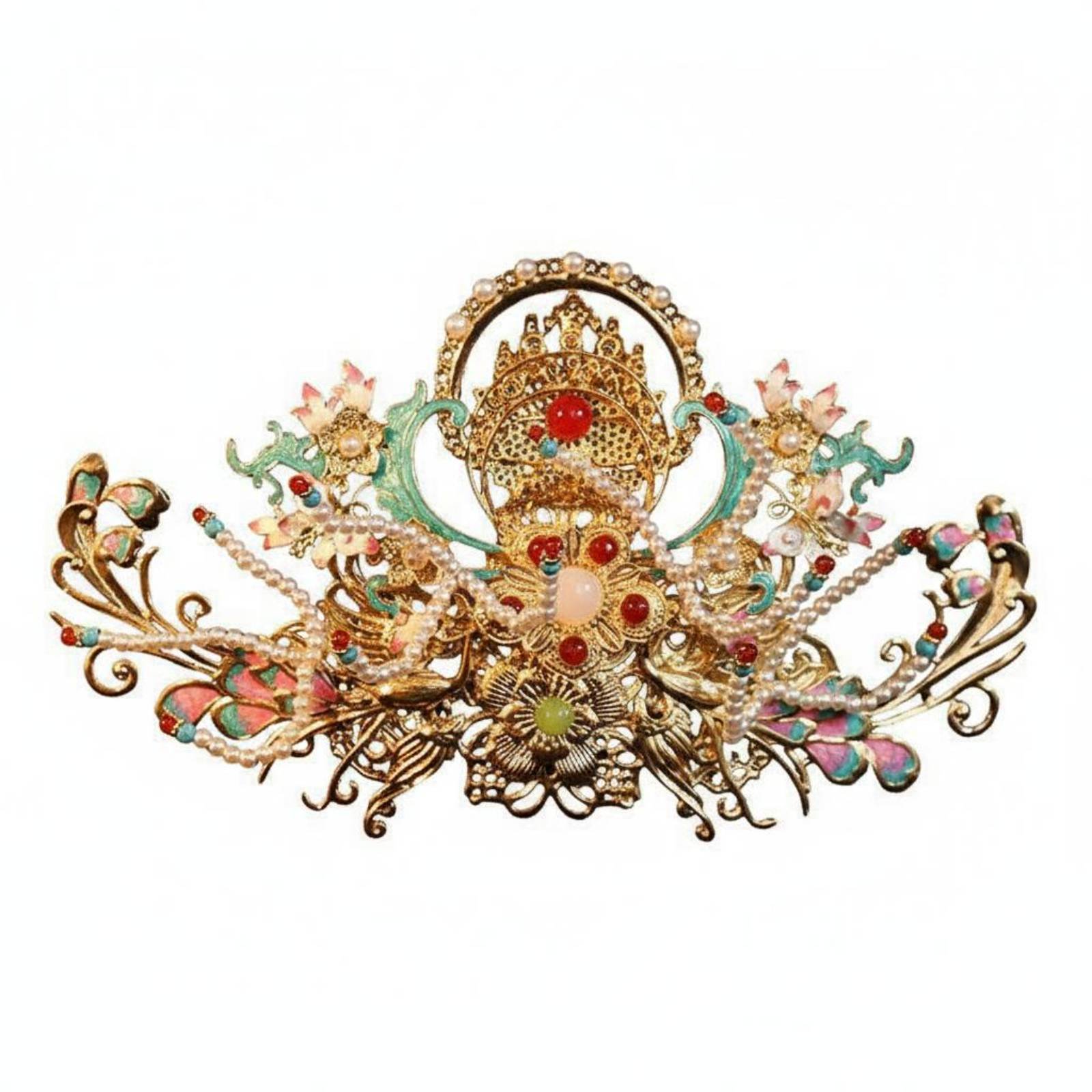 Traditional Chinese Hair Crown - Elegant Decor & Lighting Llc reseña y precio