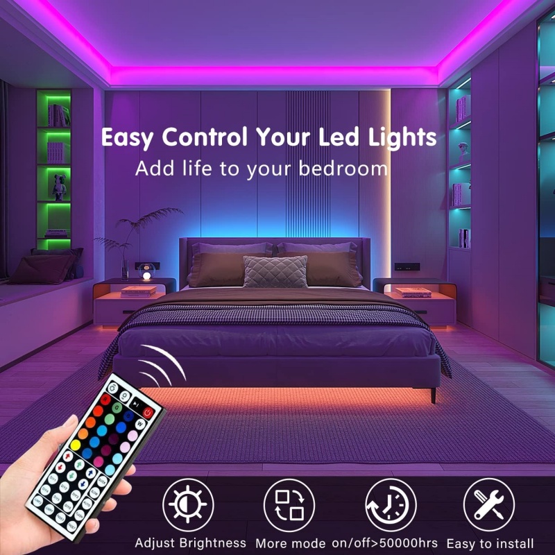 DC 5V USB LED Strip Lights APP - Lighting Decor Room reseña y precio