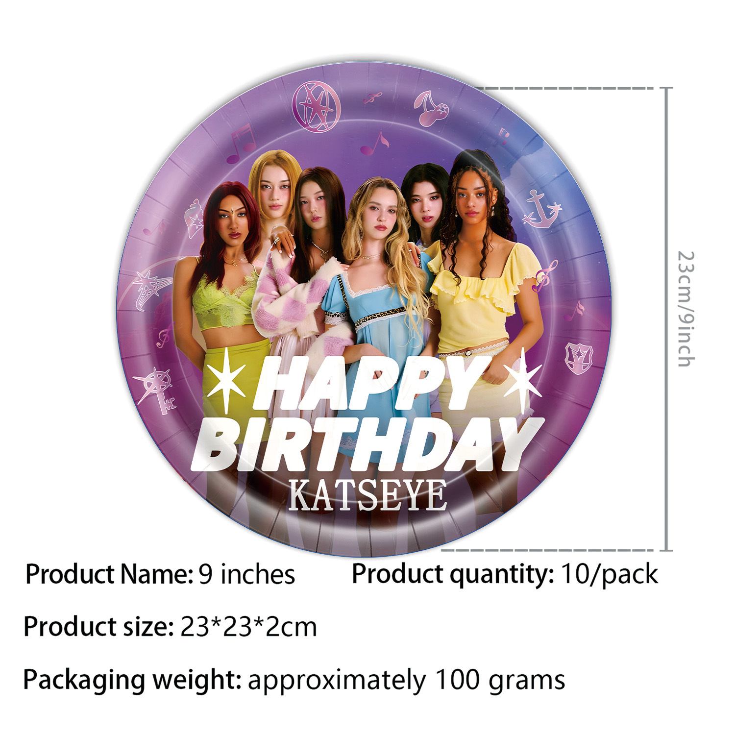 K&Katseye Idol Birthday Party  - Kitchen Decor Lighting reseña y precio