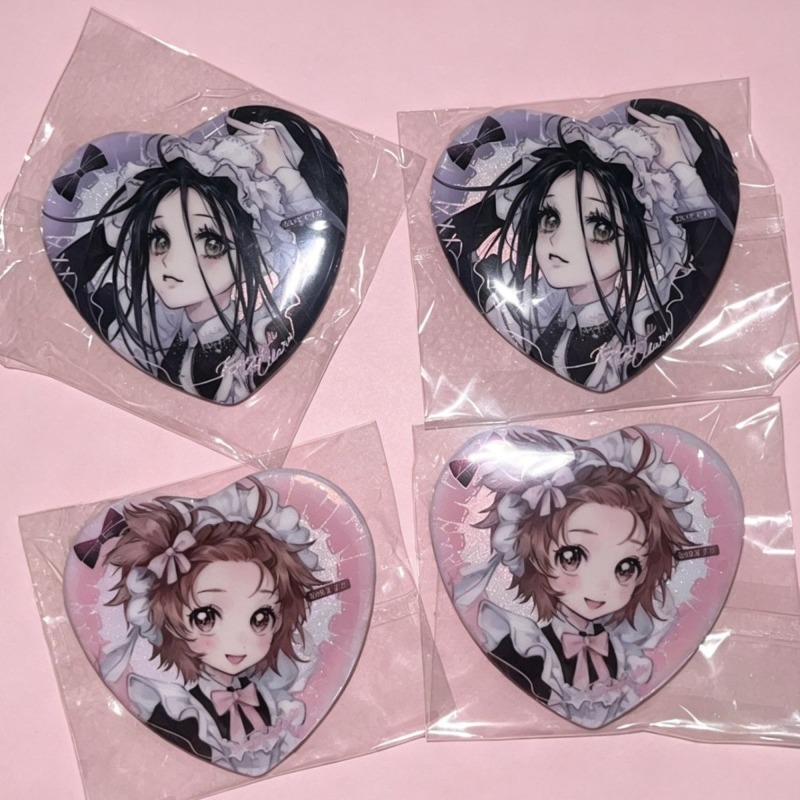 5*5cm Maids outfit Heart badge - Elegant Decor & Lighting Llc reseña y precio