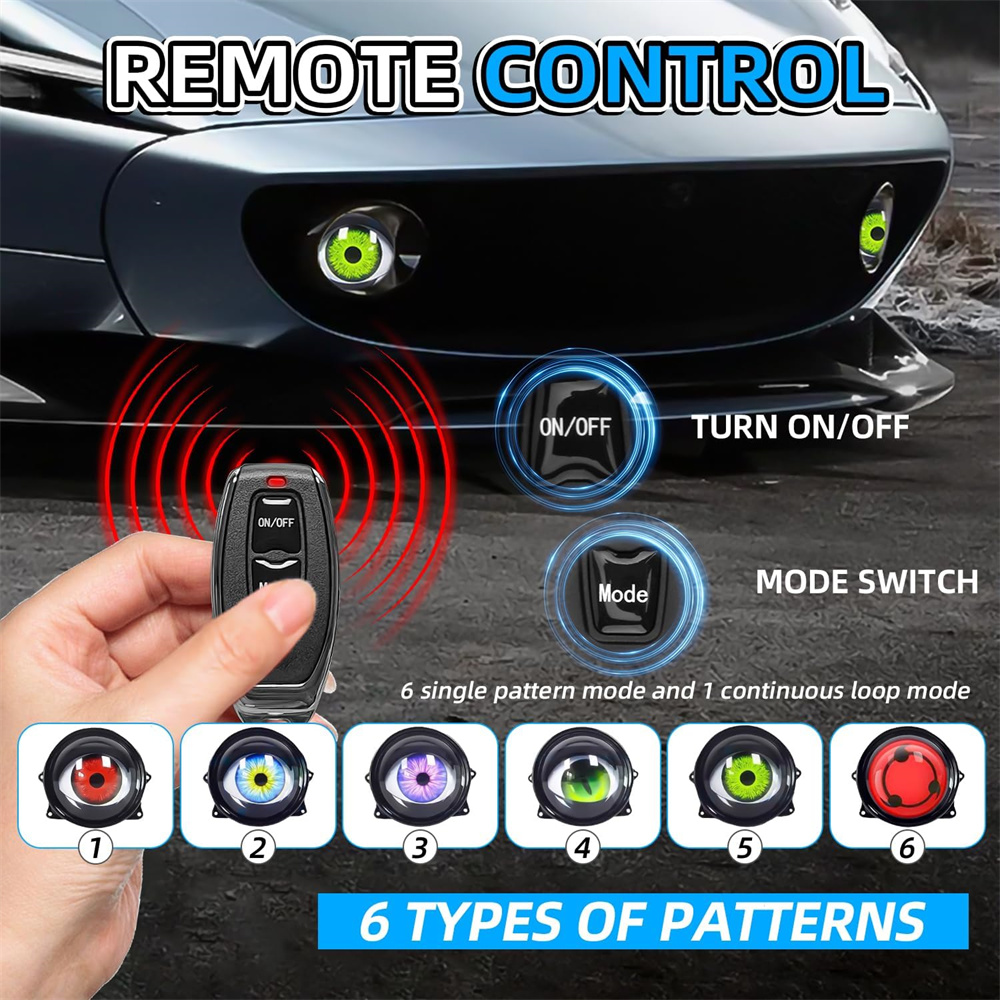  6-Mode Led Dynamic Devil Eye - Lighting Decorative reseña y precio