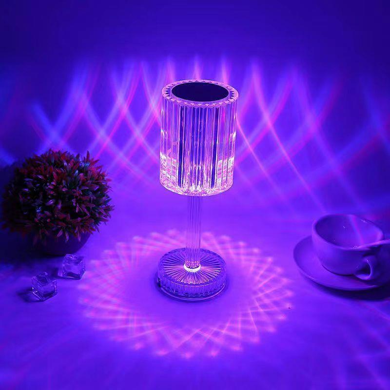 Modern Luxury Crystal Table La - Bedroom Lighting Decor Ideas reseña y precio