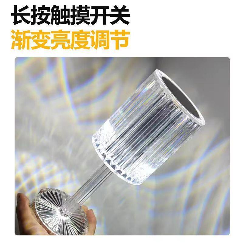 Modern Luxury Crystal Table La - Bedroom Lighting Decor Ideas reseña y precio
