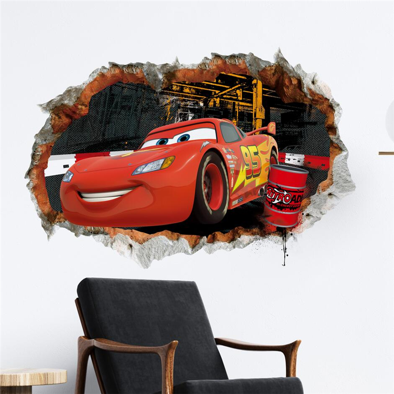 3D Cartoon Lightning McQueen   - Lighting Mcqueen Decor reseña y precio