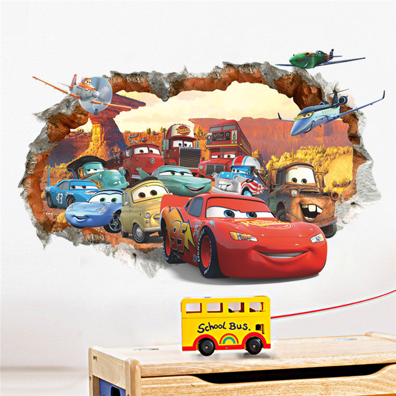 3D Cartoon Lightning McQueen   - Lighting Mcqueen Decor reseña y precio