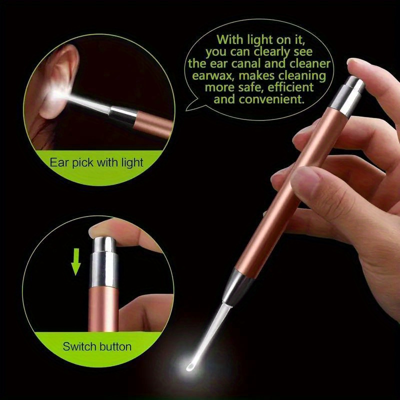 Luminous Ear Scoop, Stainless  - Lighting Visual reseña y precio