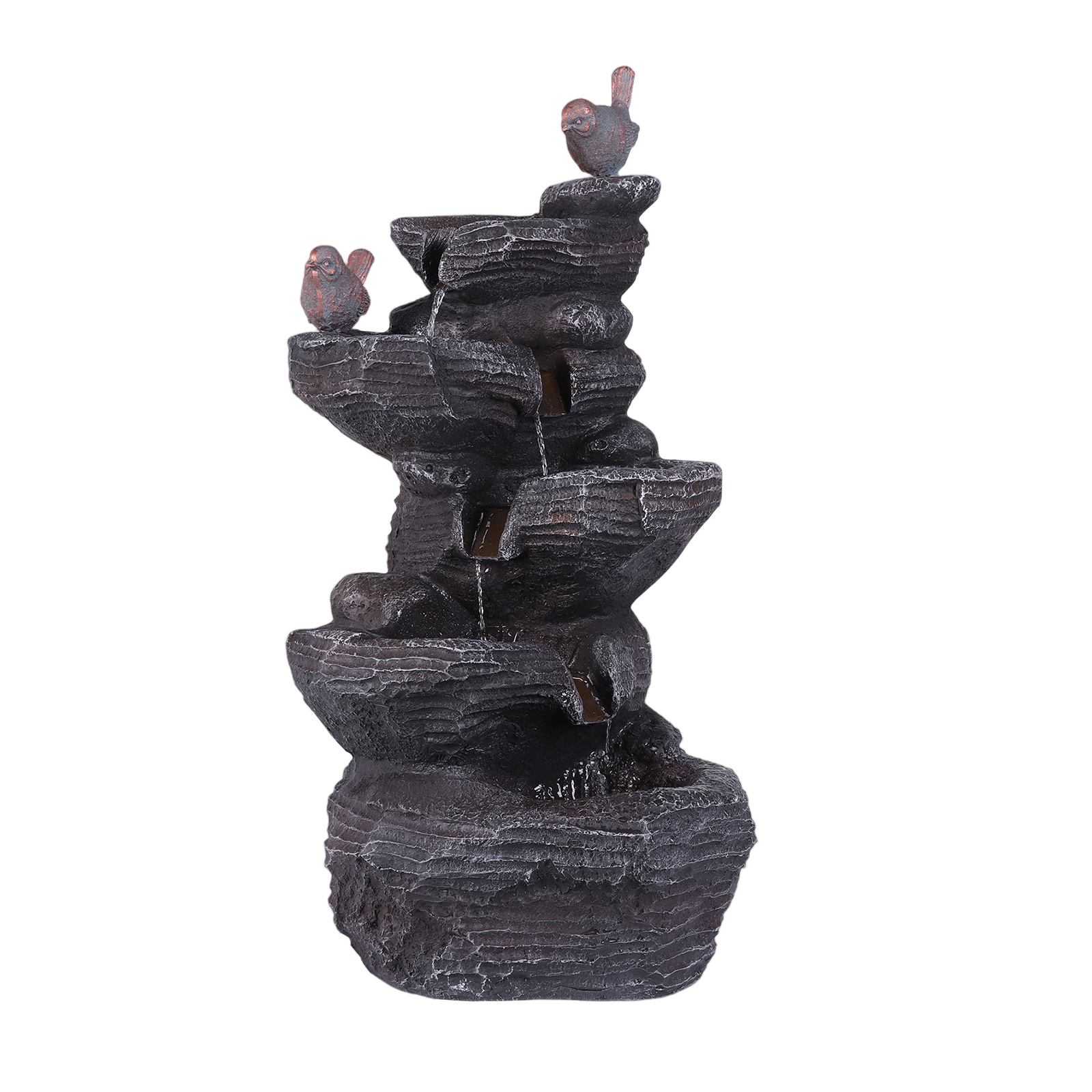 Resin Stone Imitation Waterfal - Office Lighting Decor reseña y precio