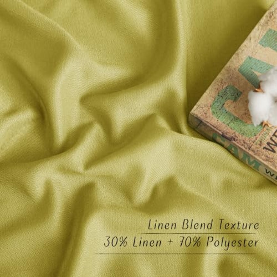 Linen Curtains for Kitchen, Th - Kitchen Decor Lighting reseña y precio