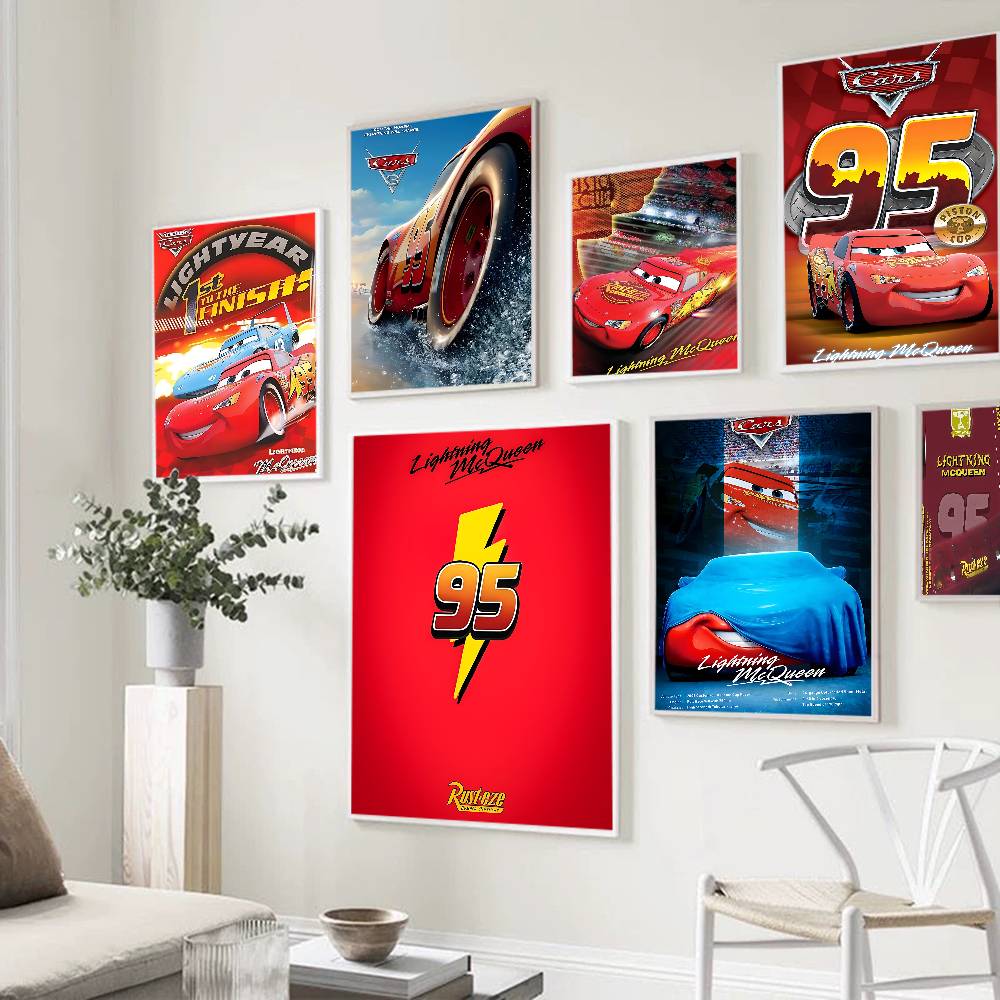 1PC Cartoon Car Movie Lightnin - Lighting Mcqueen Decor reseña y precio
