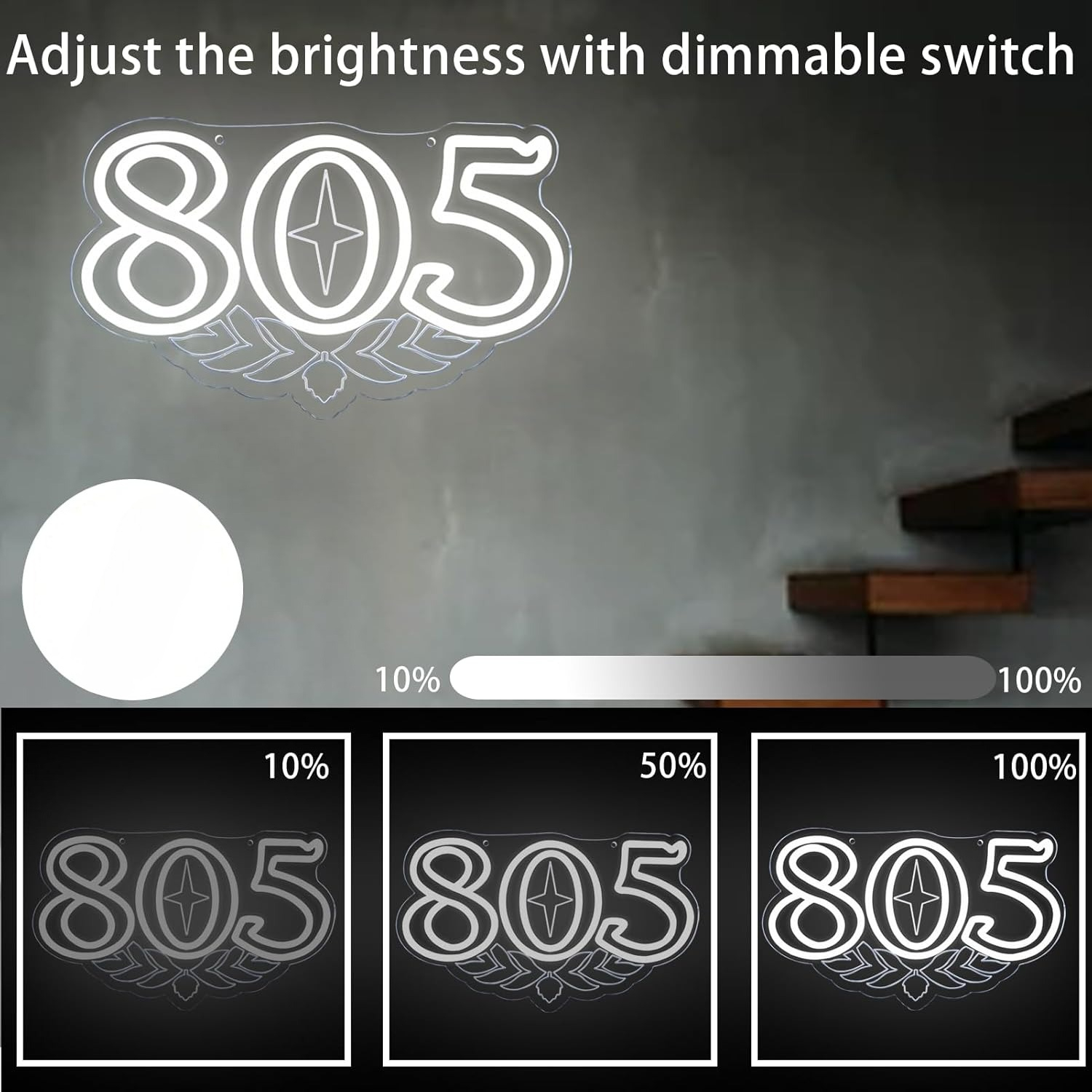 805 Neon Sign Beer Bar Art Wal - Lighting Decor Room reseña y precio