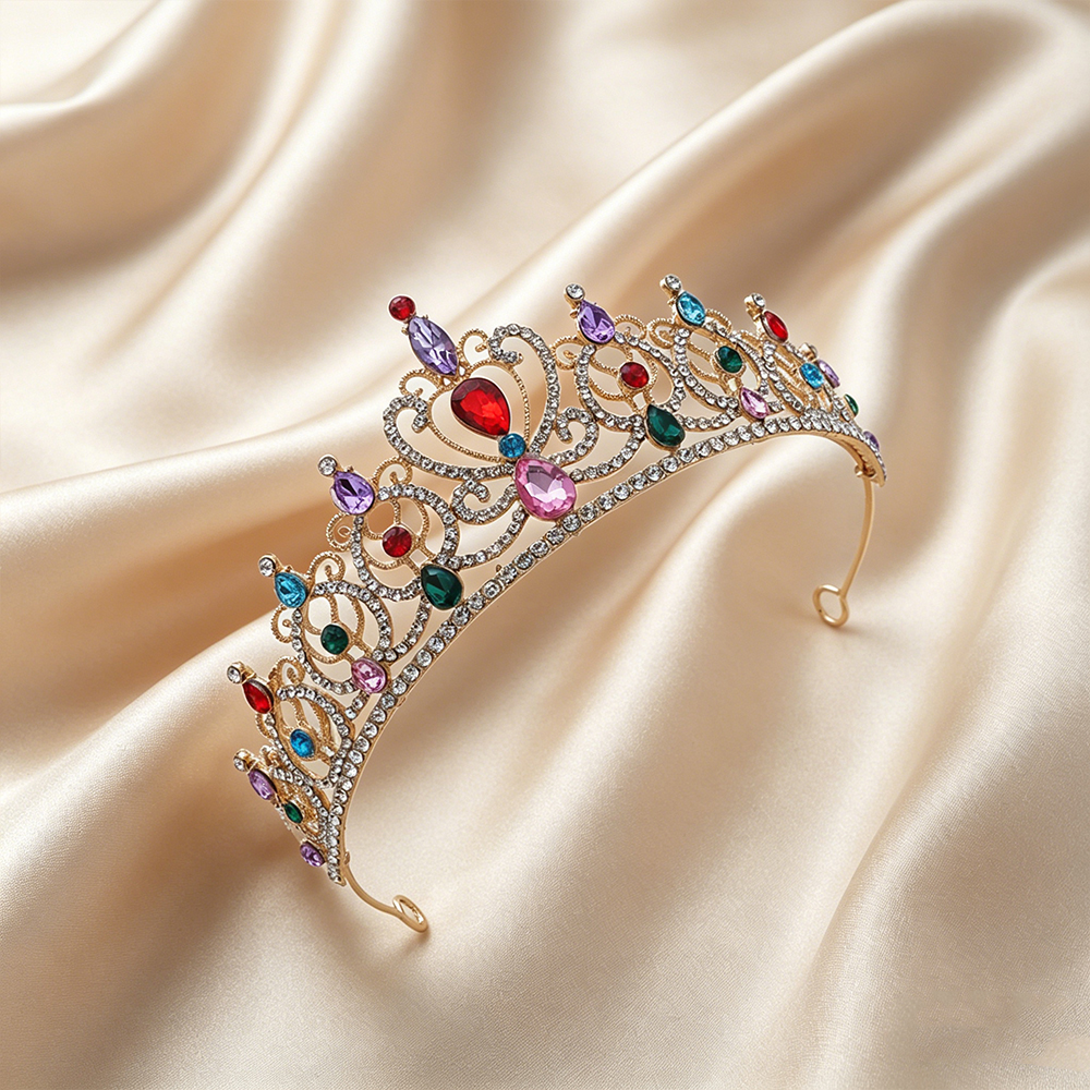 Luxury Vintage Gold Tiara Crow - Elegant Decor & Lighting Llc reseña y precio