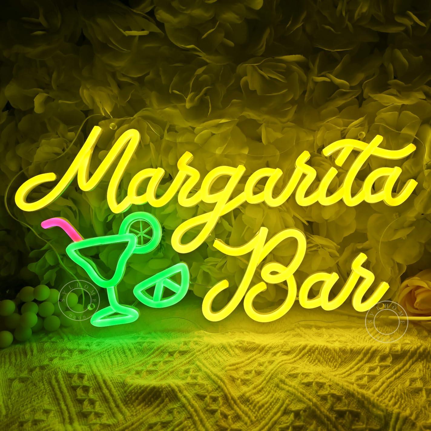 Margarita Bar Neon Sign Dimmab - Kitchen Decor Lighting reseña y precio