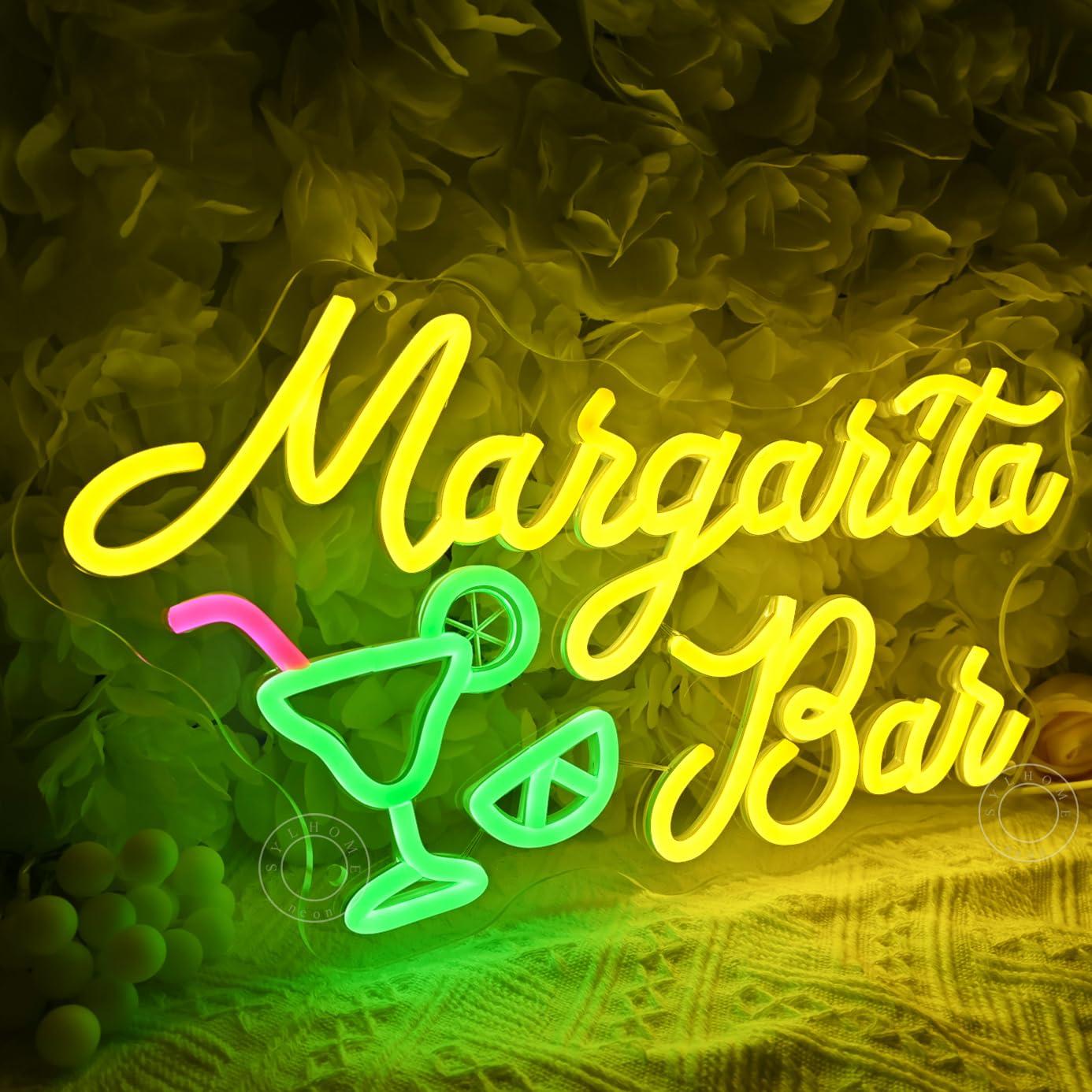 Margarita Bar Neon Sign Dimmab - Kitchen Decor Lighting reseña y precio