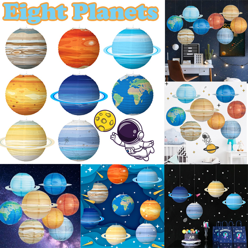 Solar System Eight Planets Sta - Lantern Paper Solar reseña y precio