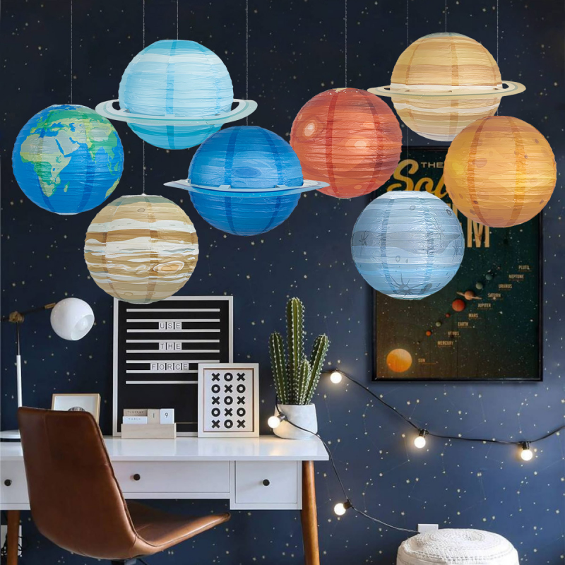 Solar System Eight Planets Sta - Lantern Paper Solar reseña y precio
