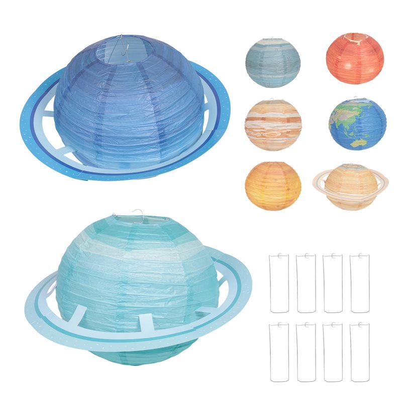 A93Z 8Pcs Space Paper Lanterns - Lantern Paper Solar reseña y precio