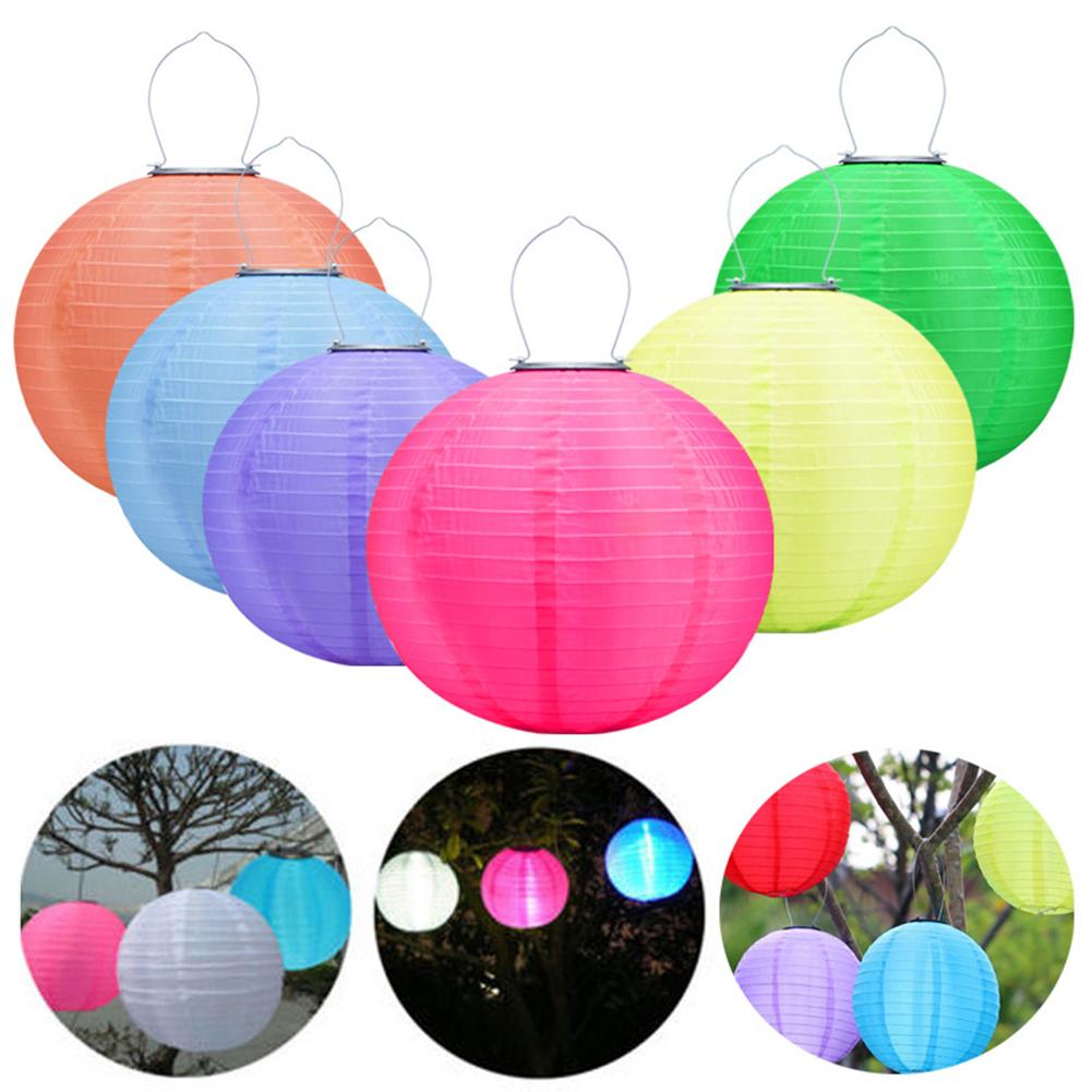 LED Solar Cloth Chinese Lanter - Lantern Paper Solar reseña y precio