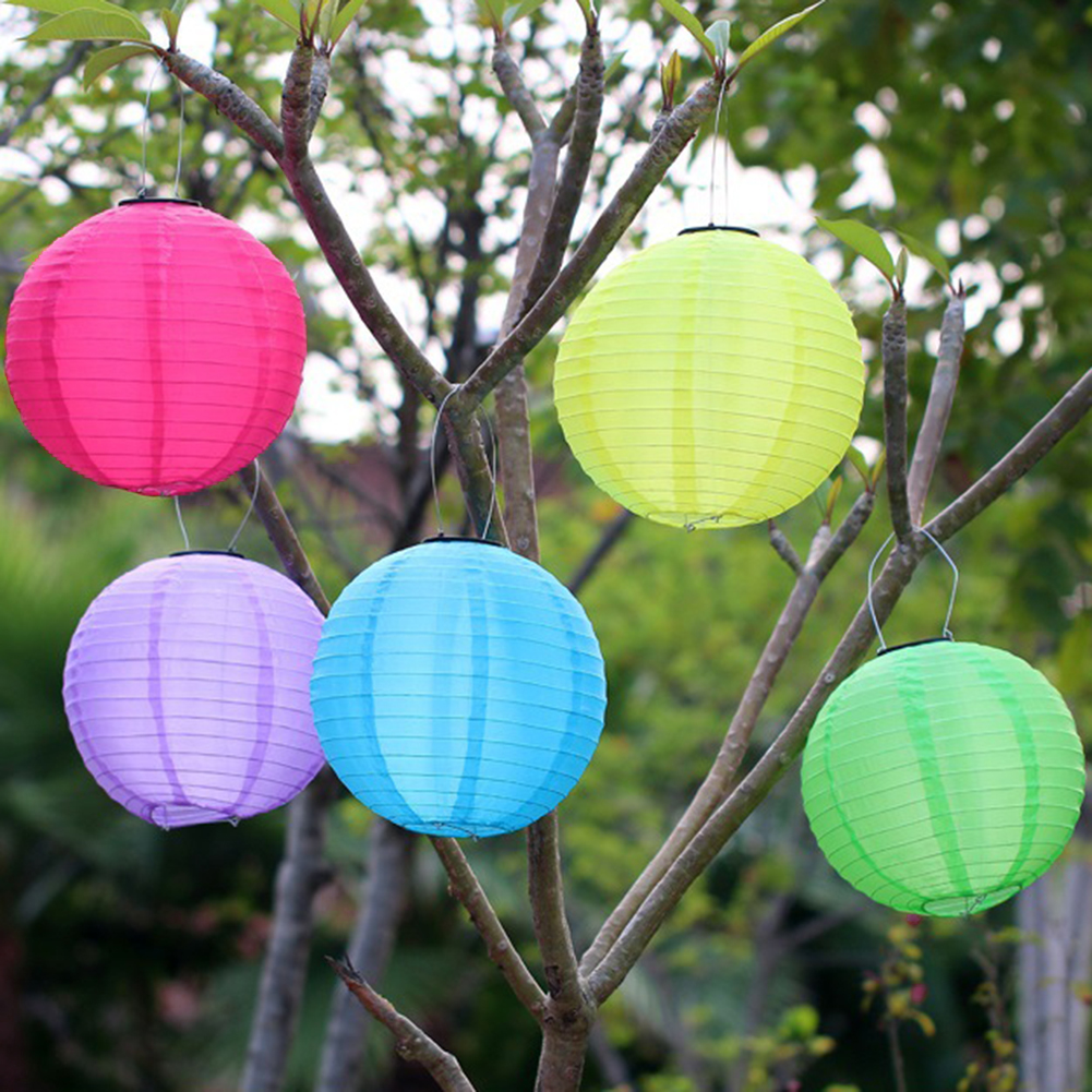 LED Solar Cloth Chinese Lanter - Lantern Paper Solar reseña y precio