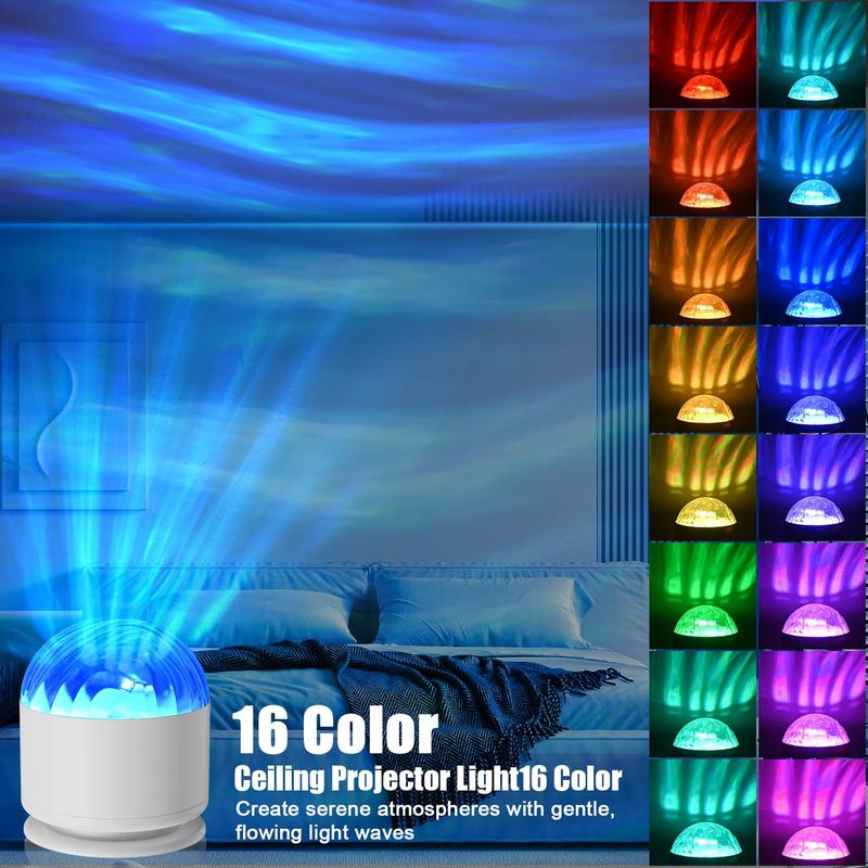Dual-Scene Ocean Wave & 3D Wat - Colour Changing Bulb reseña y precio
