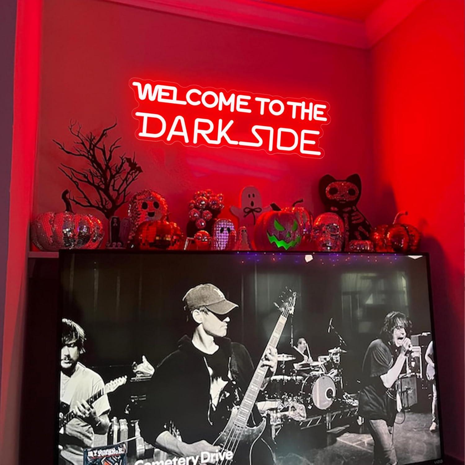 Welcome to the Dark Side Neon  - Lighting Decor Room reseña y precio