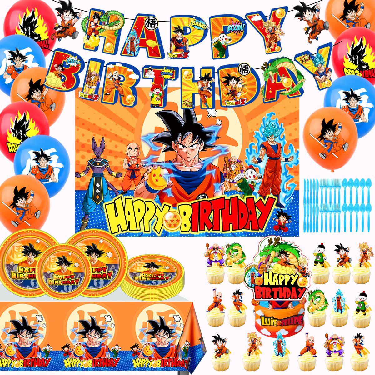 Dragon Ball Theme Party Suppli - Kitchen Decor Lighting reseña y precio