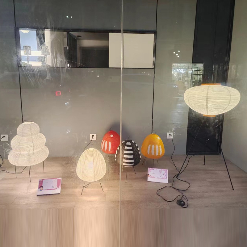 Floor lamp Table lamp Bedside  - Lantern Paper Solar reseña y precio