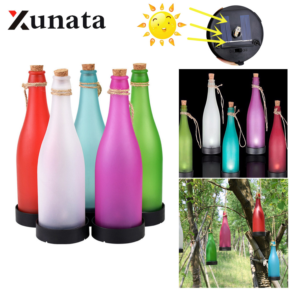 Wine Bottle Hanging Light Lamp - Lantern Paper Solar reseña y precio