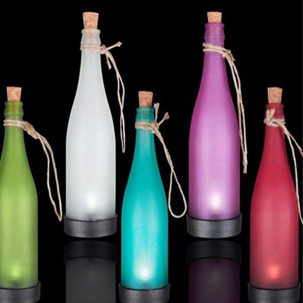 Wine Bottle Hanging Light Lamp - Lantern Paper Solar reseña y precio