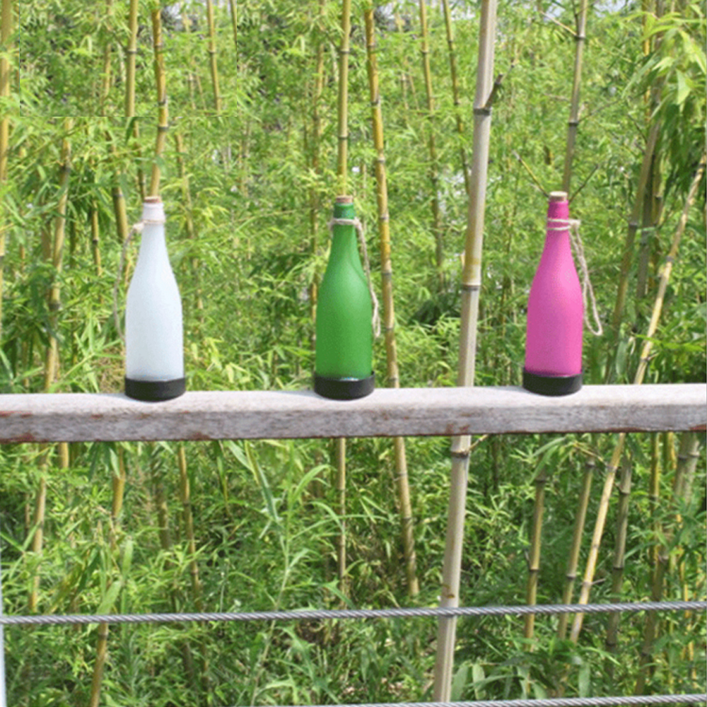 Wine Bottle Hanging Light Lamp - Lantern Paper Solar reseña y precio