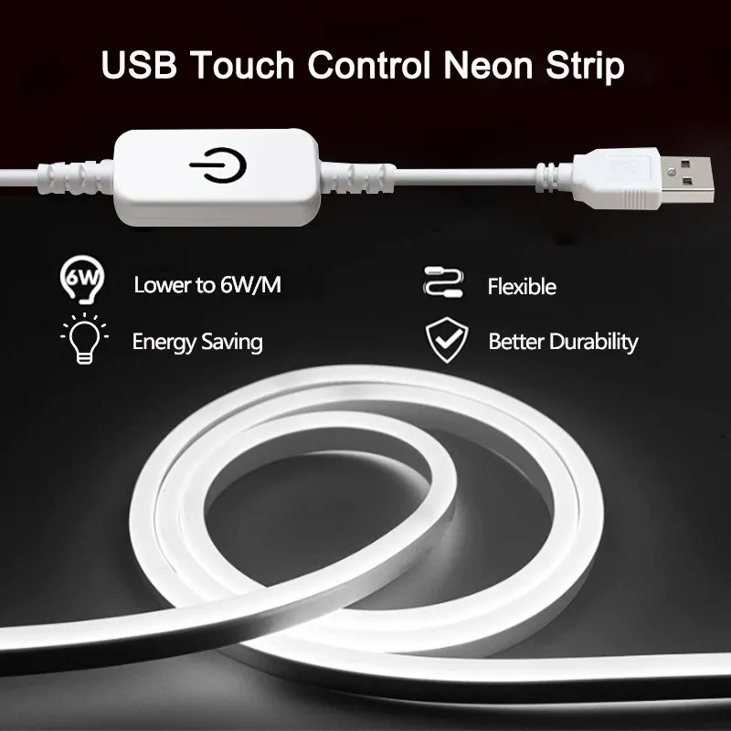 5V USB Touch Sensor LED Neon S - Kitchen Decor Lighting reseña y precio