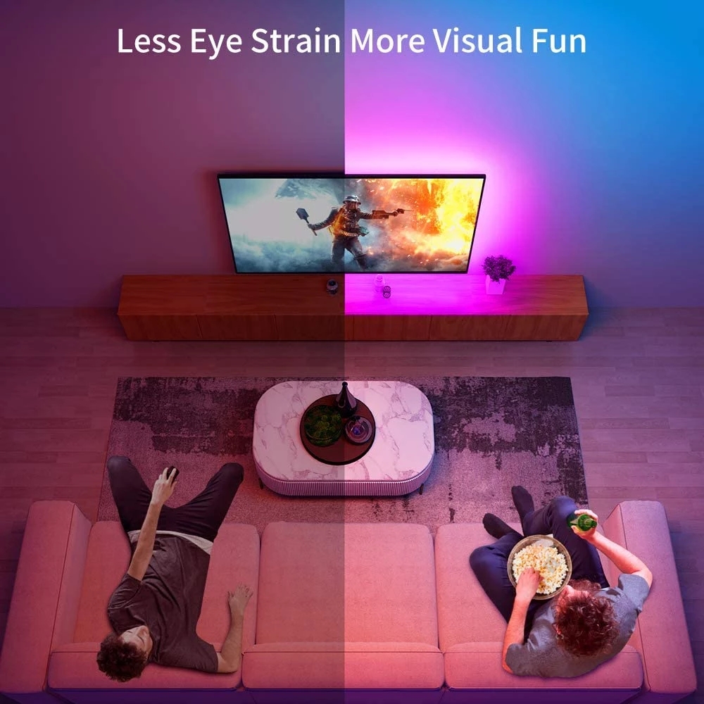 5050 RGB USB LED Strip Lights  - Colour Changing Bulb reseña y precio