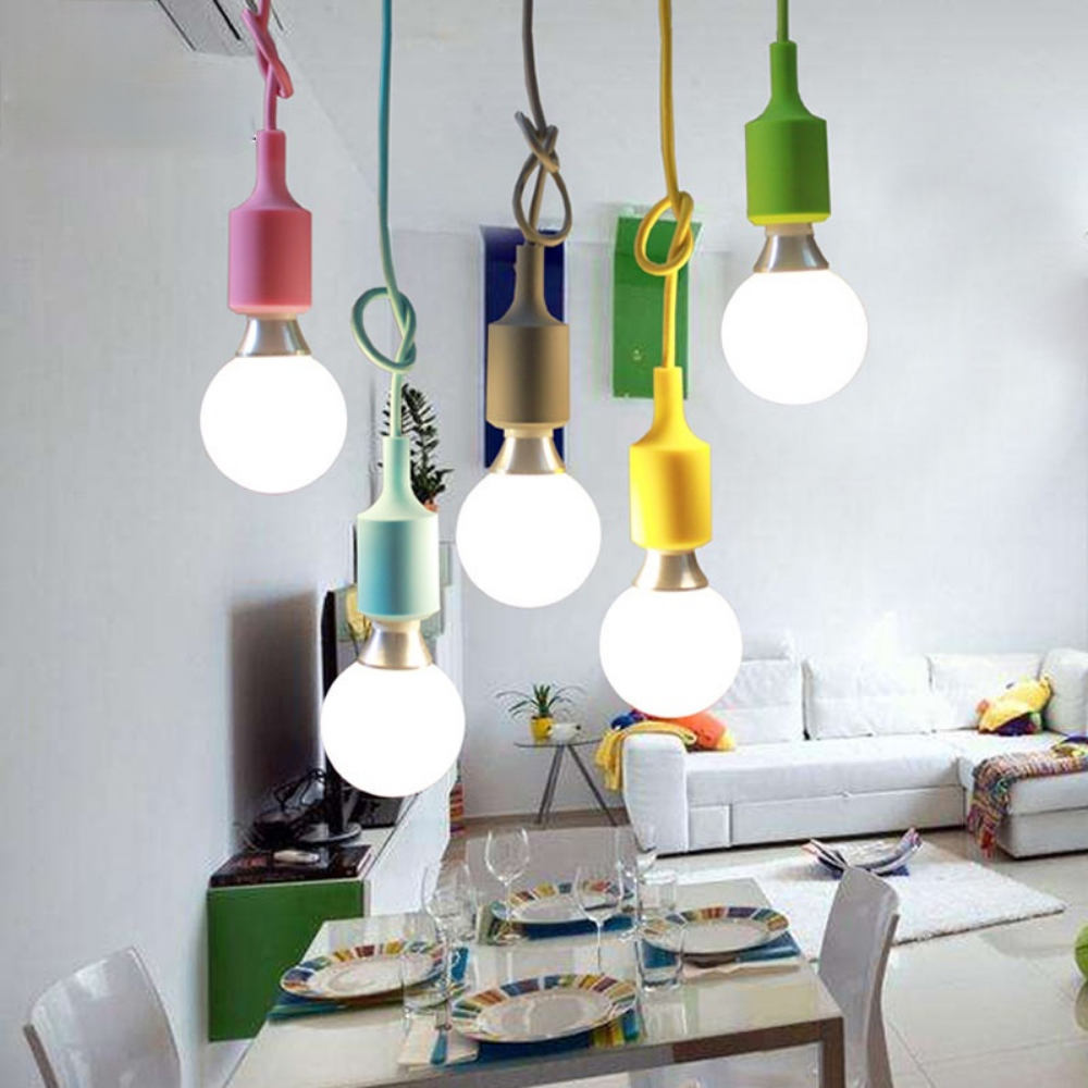 Pendant Lights Modern Simple S - Colour Changing Bulb reseña y precio
