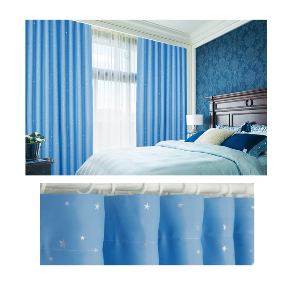 100x135cm Sky Blue Blackout Wi - Kitchen Decor Lighting reseña y precio