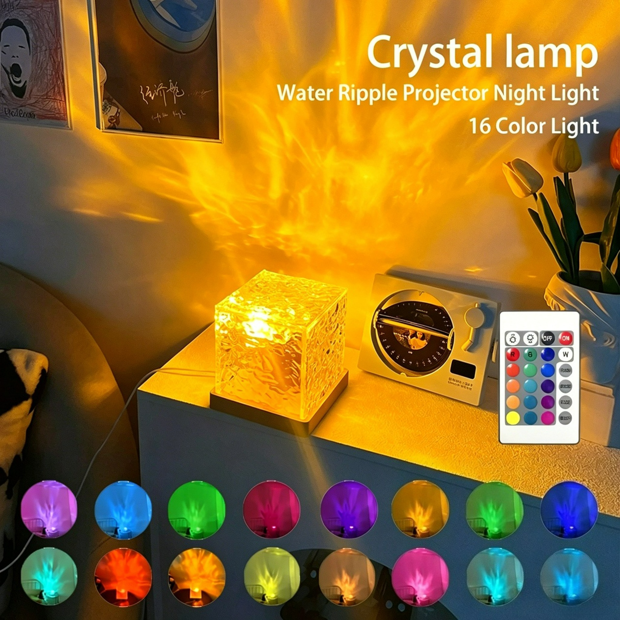 RGB 16 Colors Night Light Remo - Colour Changing Bulb reseña y precio