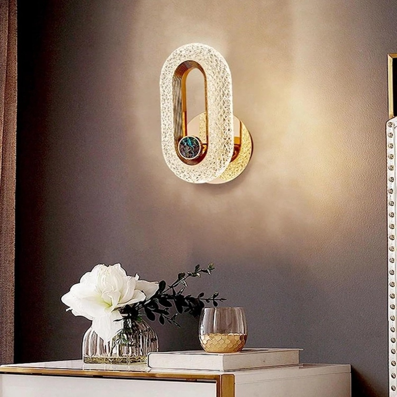 8W Modern Crystal LED Chandeli - Kitchen Decor Lighting reseña y precio
