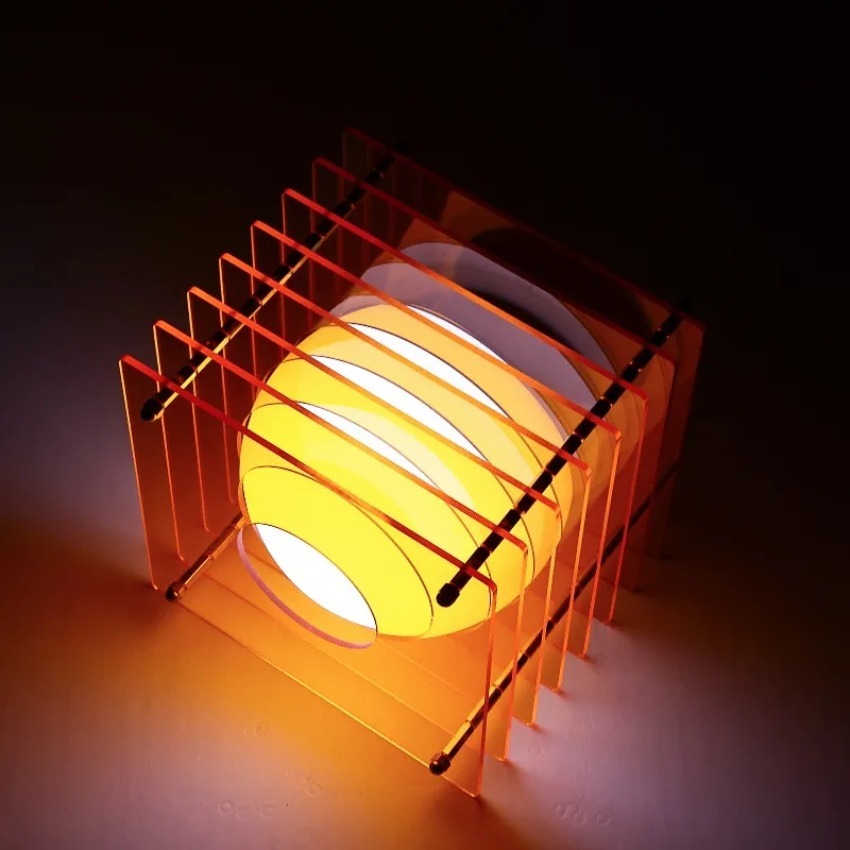 DIY Moon Lamp Acrylic Thousand - Lighting Decor Room reseña y precio