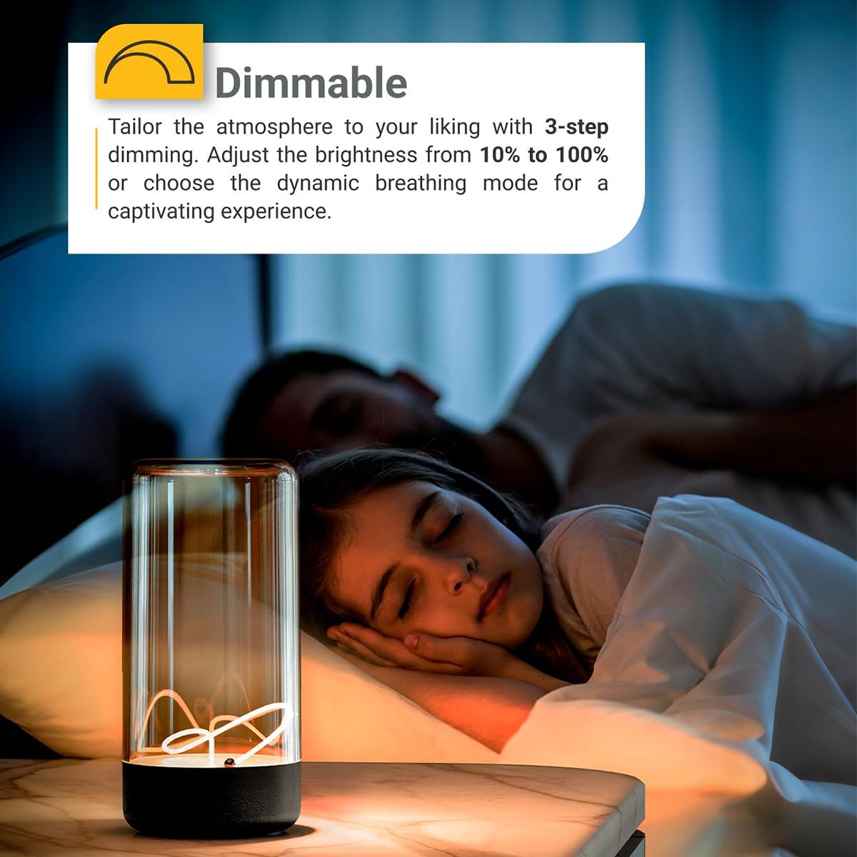 Wire LED Ambient Light Bedside - Bedroom Lighting Decor Ideas reseña y precio