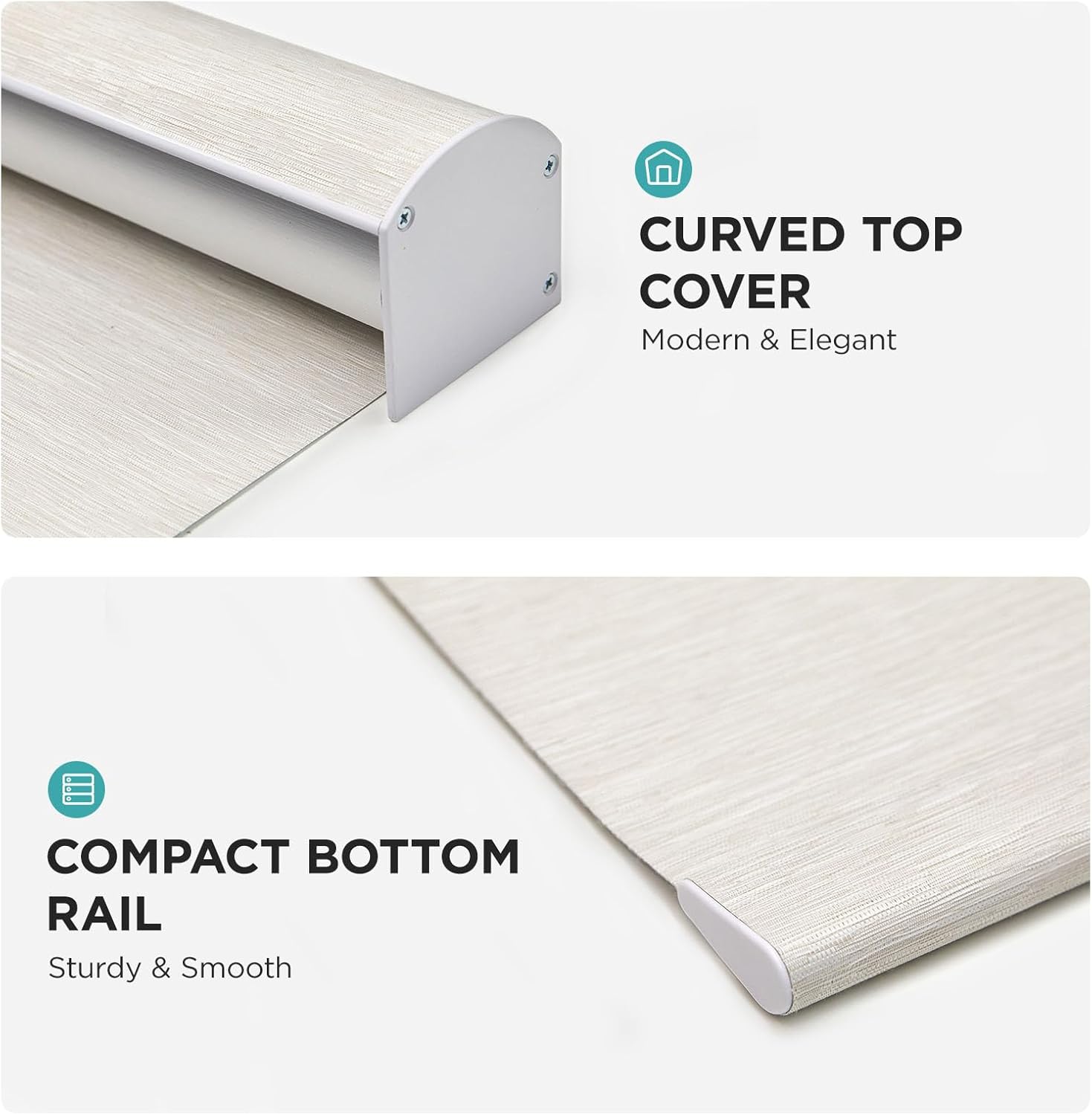 Cordless Blackout Roller Shade - Office Lighting Decor reseña y precio