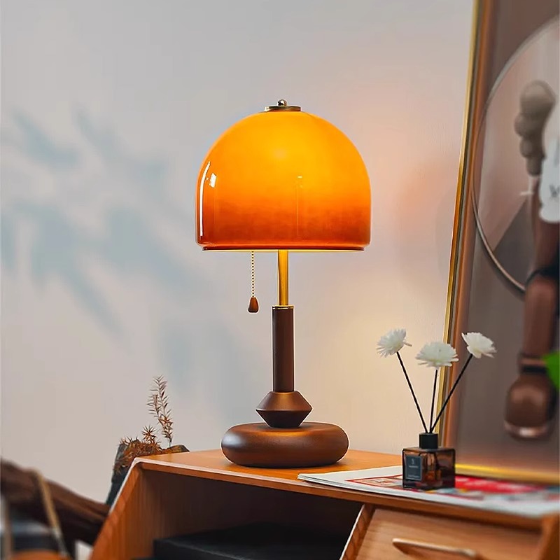 Vintage Luxury Walnut-colored  - Bedroom Lighting Decor Ideas reseña y precio
